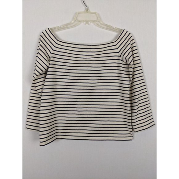 Theory Aprine K‎ Classic Stripe knit top size S - Picture 2 of 5